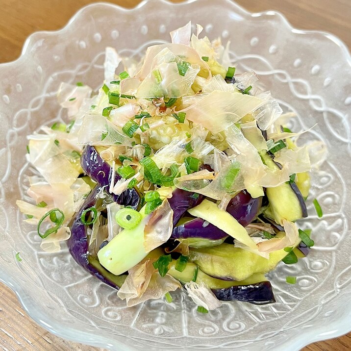 なすそうめんのおひたし